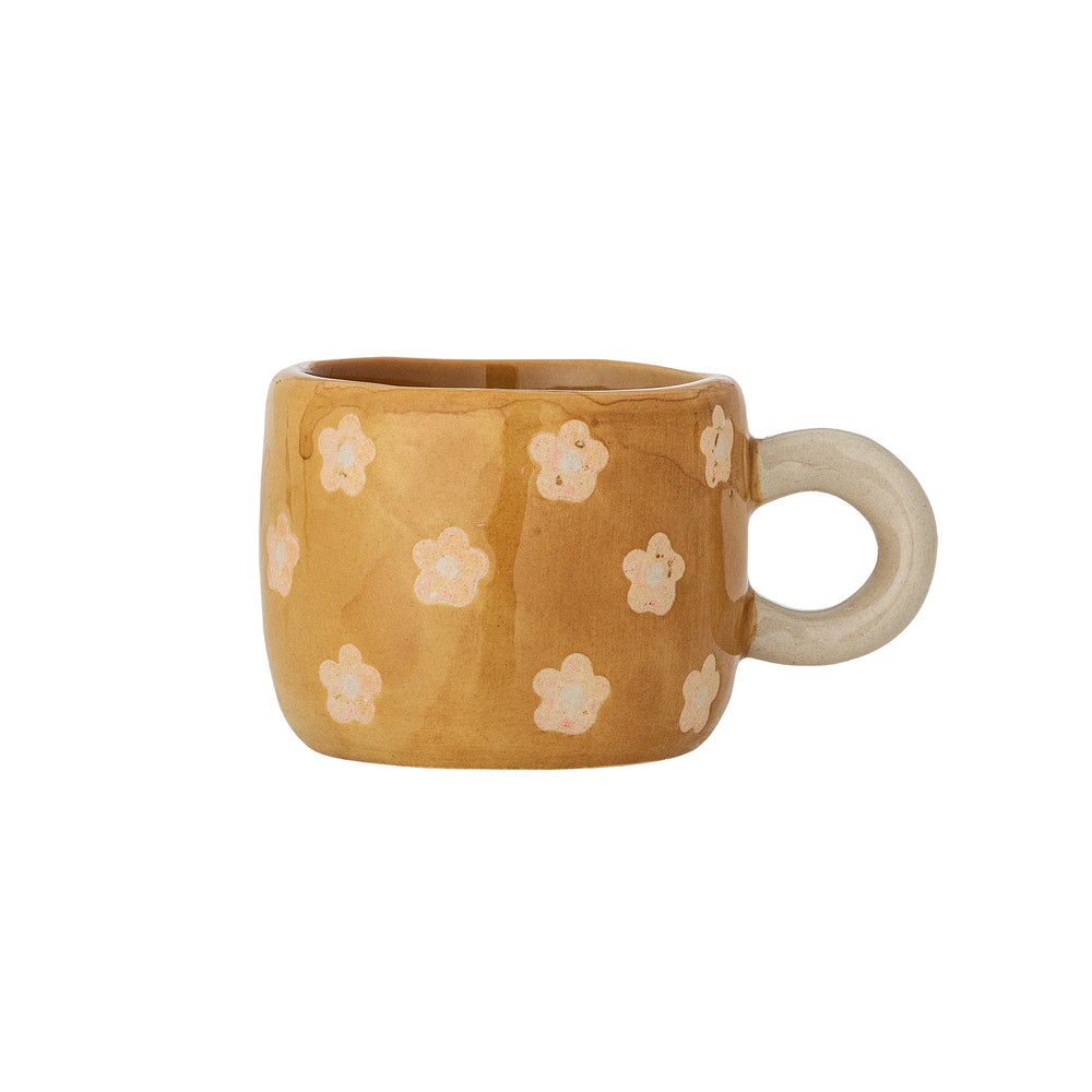 Bloomingville - Nini Tasse | Blume / einzeln / brau