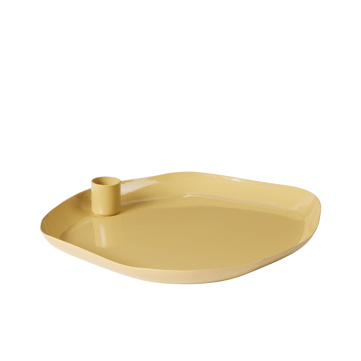Broste Copenhagen - Mie Kerzentablett | 25 x 25 x 3 cm / taupe sand