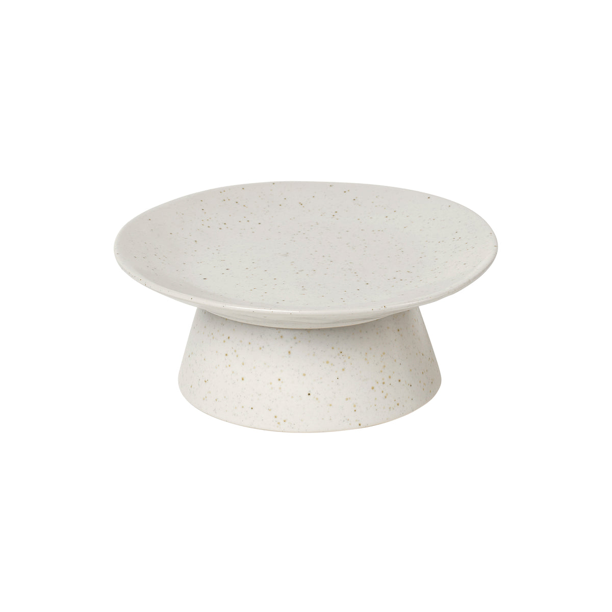 Broste Copenhagen - Nordic Vanilla Tortenplatte | Ø 14,5 x 6 cm