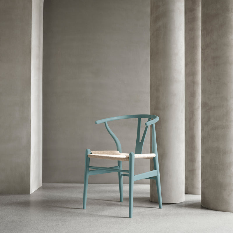 Carl Hansen - CH24 Soft Wishbone Chair Ilse Crawford | pewter