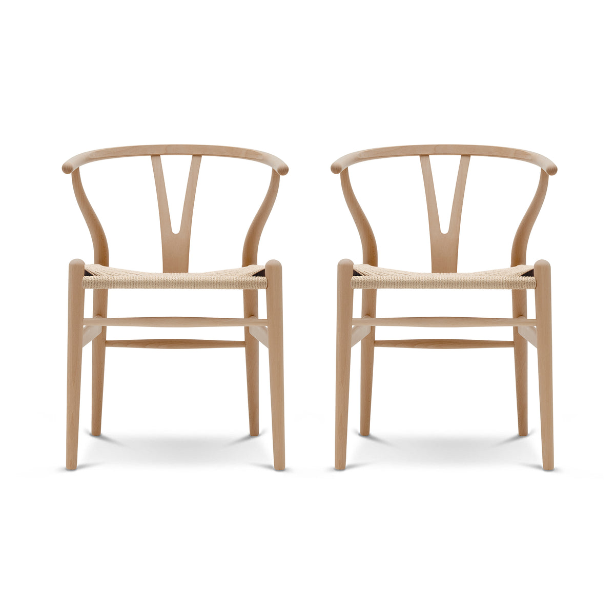 Carl Hansen - CH24 Wishbone Chair Set | 2er-Set / Buche geölt