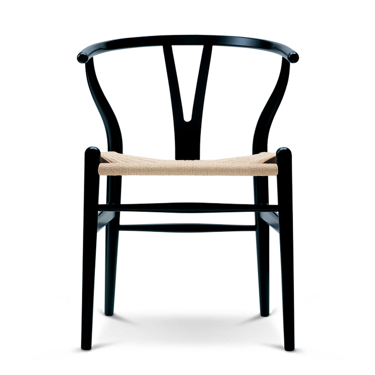Carl Hansen - CH24 Wishbone Chair | Buche schwarz, Eiche schwarz