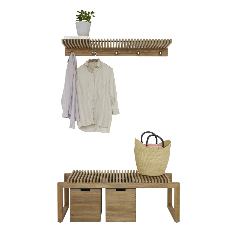 Fritz Hansen - Skagerak Cutter Box | groß / Teak Natur