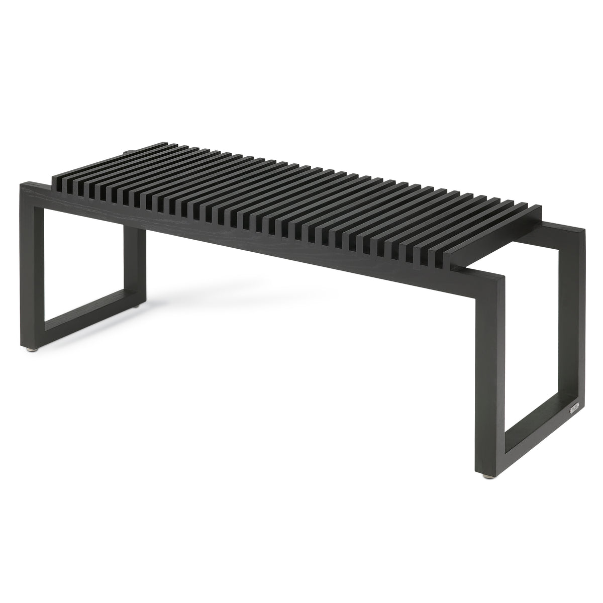 Fritz Hansen - Skagerak Cutter Holzbank | Eiche schwarz gebeizt