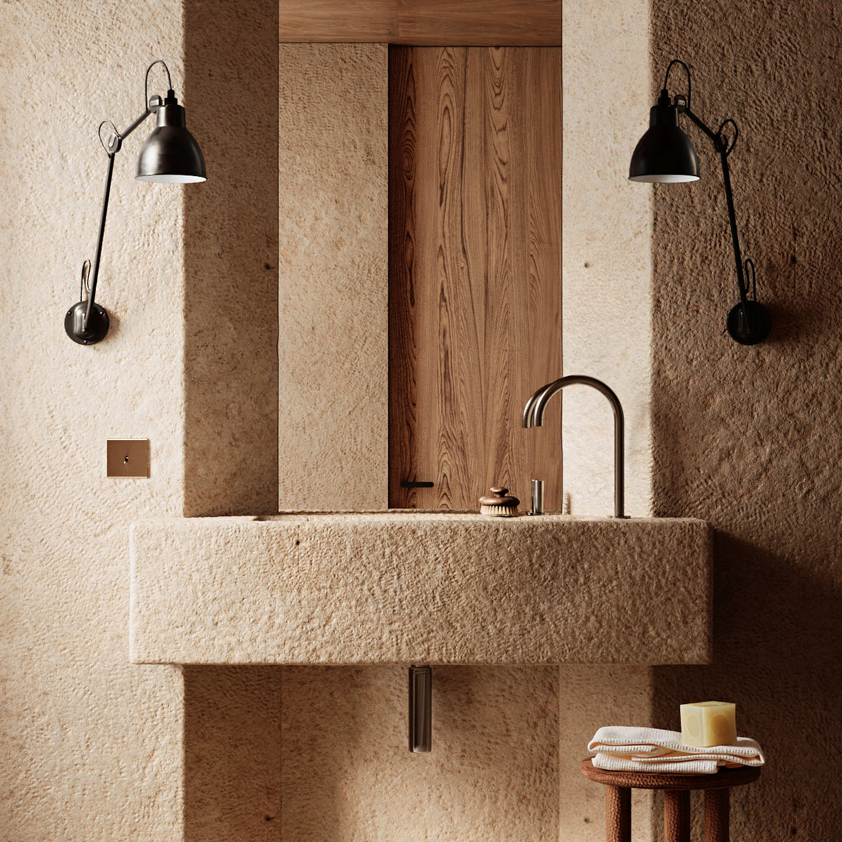 DCWéditions - Lampe Gras N°122 Badezimmer Wandleuchte | 