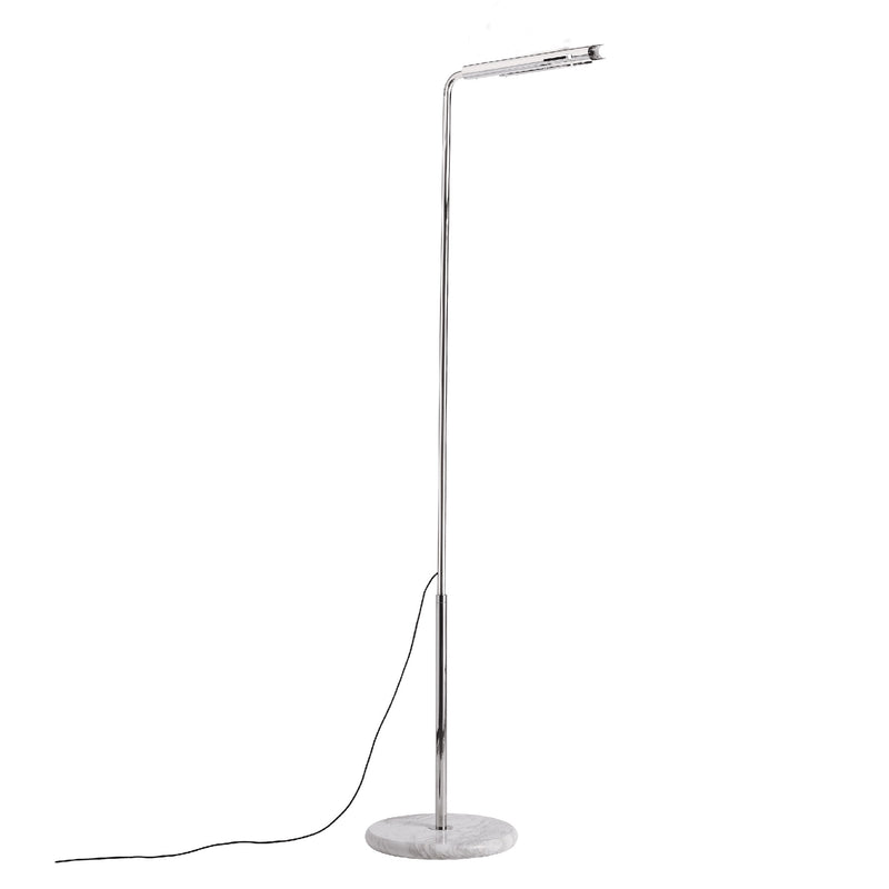 DCWéditions - Mezzaluna LED-Stehleuchte | Chrom