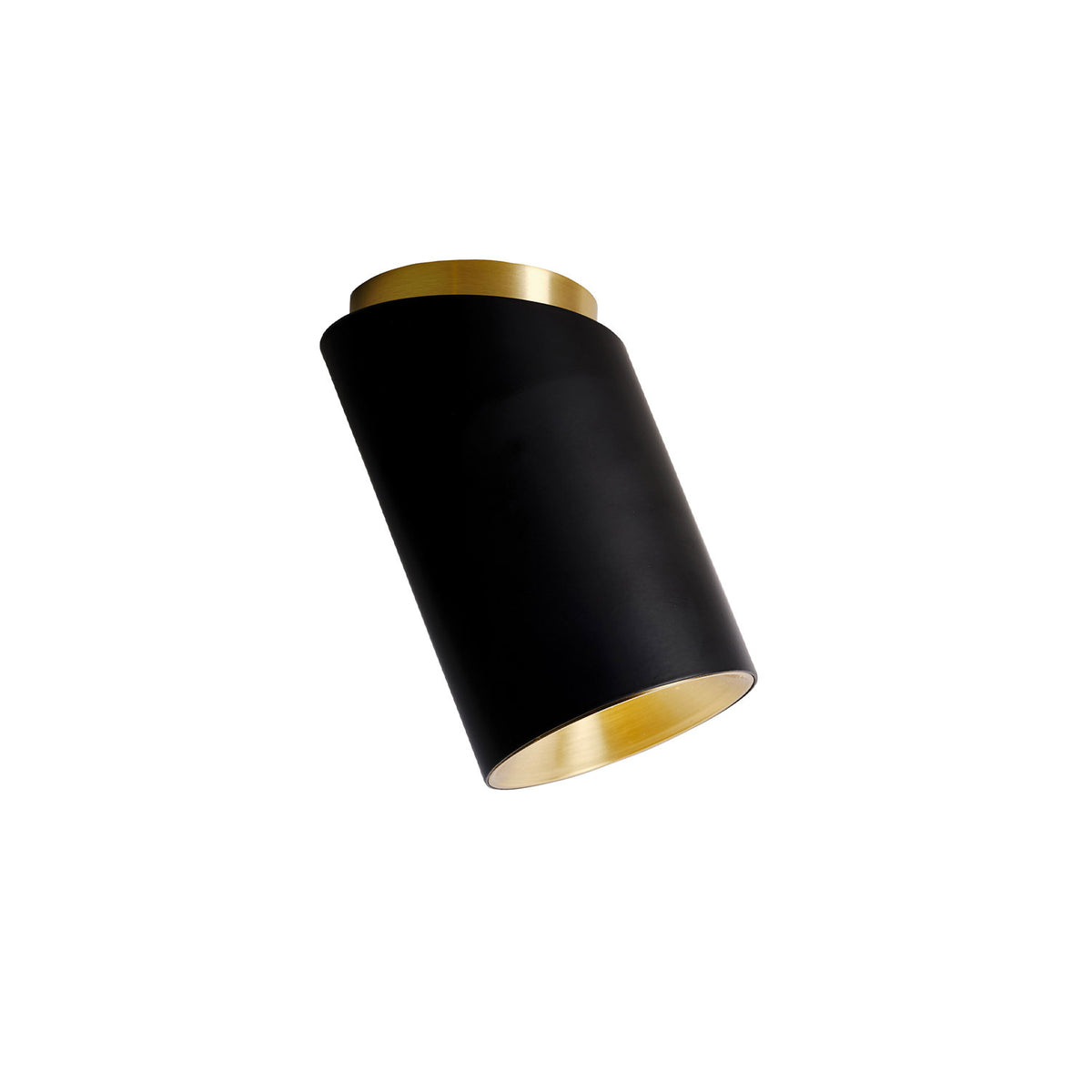 DCWéditions - Tobo C85 Diag asymmetrische Deckenleuchte | schwarz