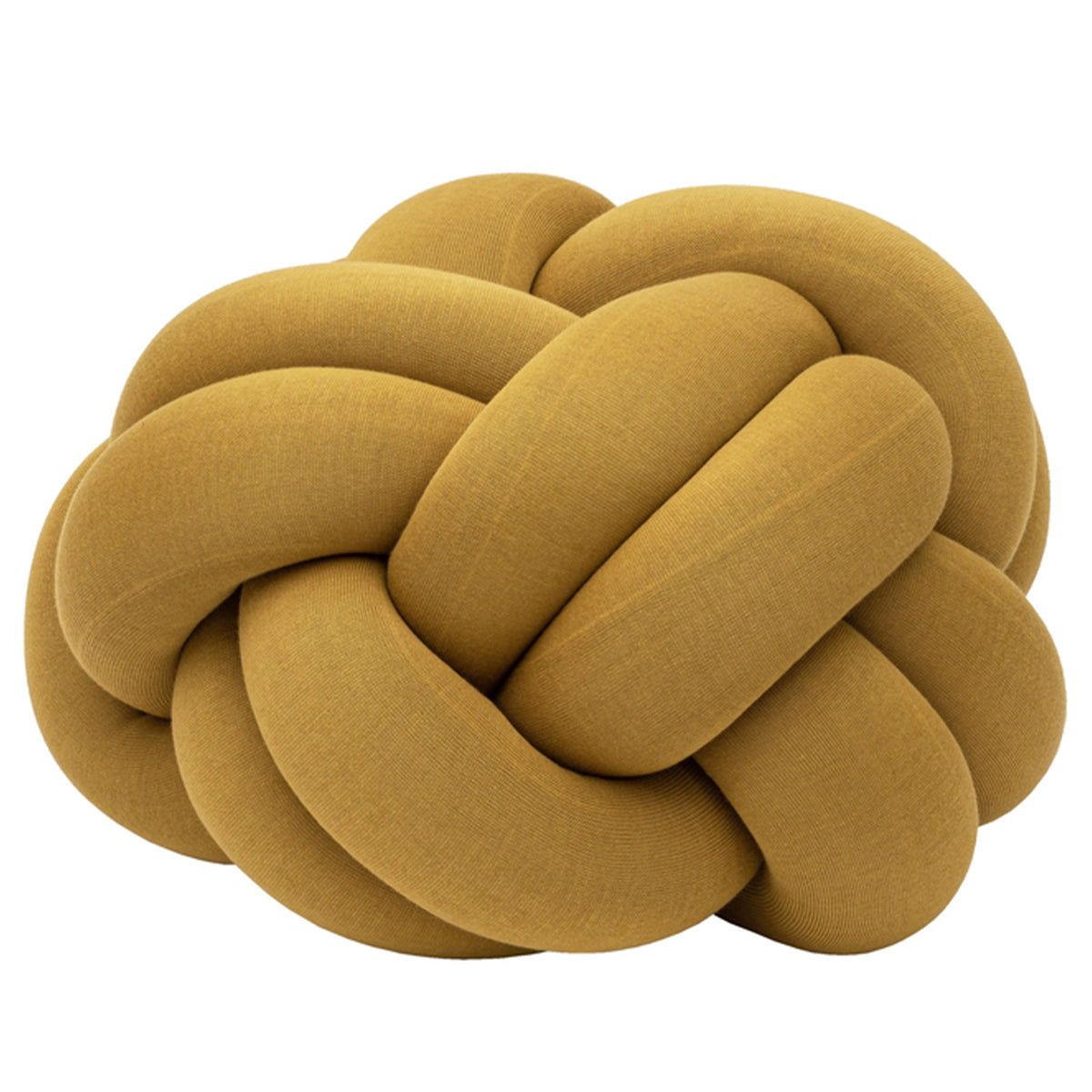 Design House Stockholm - Knot Kissen XL | gelb