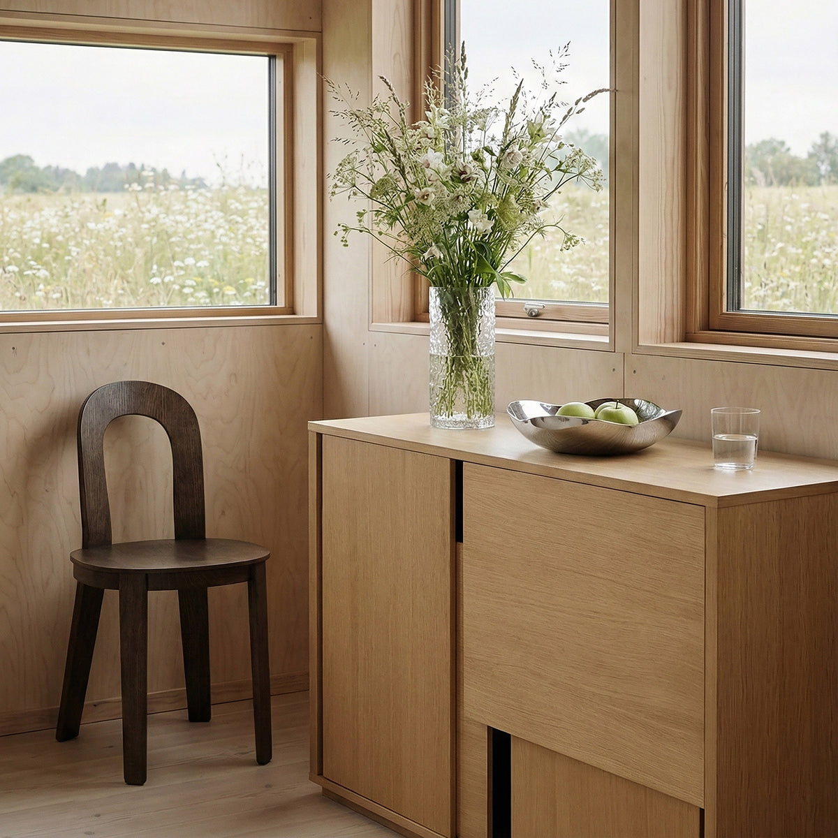 Design House Stockholm - Layer Sideboard | ohne Beine / Eiche