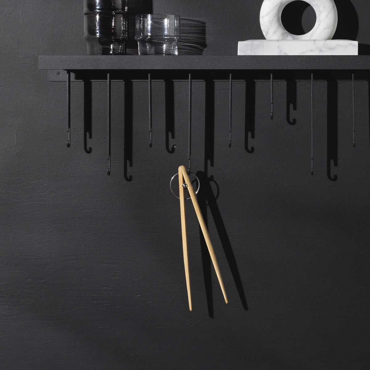 Design House Stockholm - Pick Up KüchenzangeL 34cm, braun | L