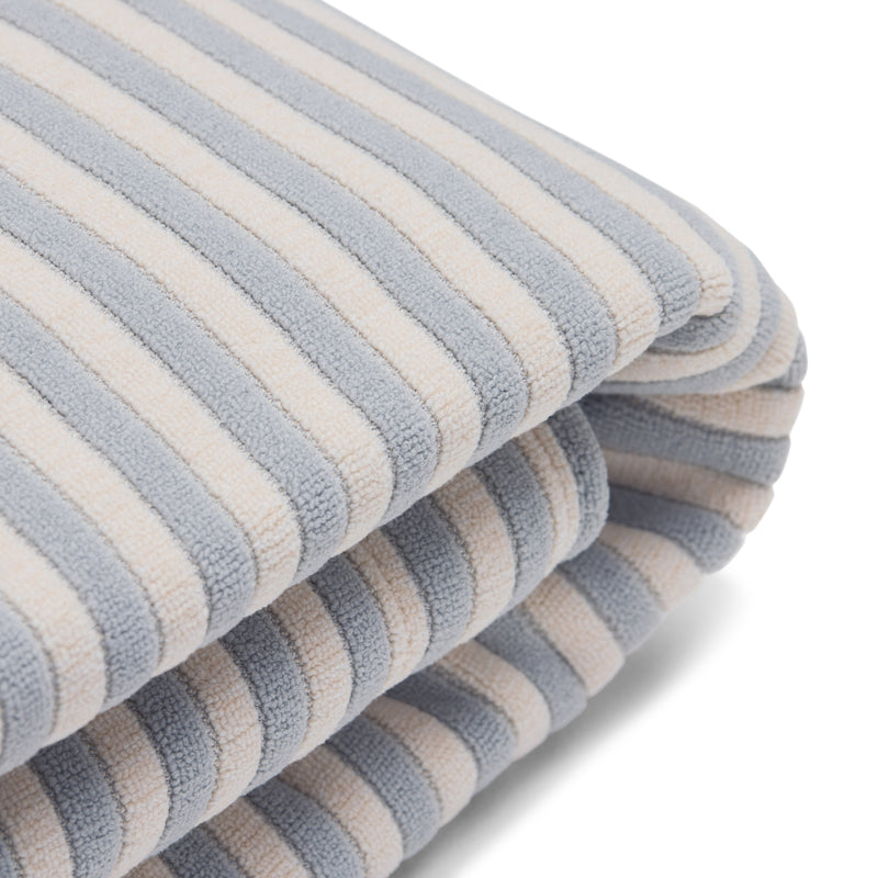 Fatboy - Bezug für Original Slim Terry Sitzsack | blizzard blue / cream