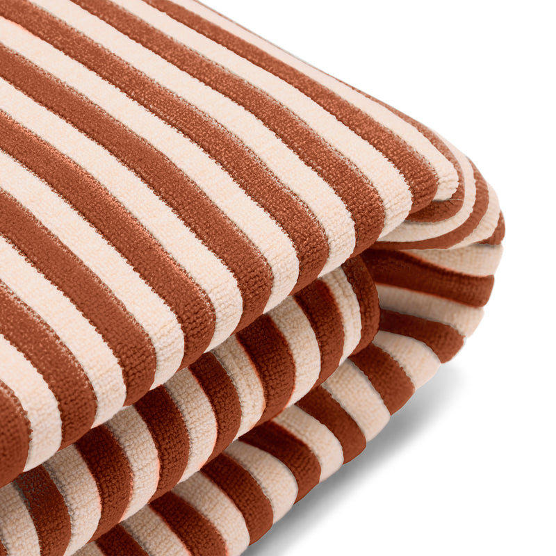 Fatboy - Bezug für Original Slim Terry Sitzsack | cognac / cream
