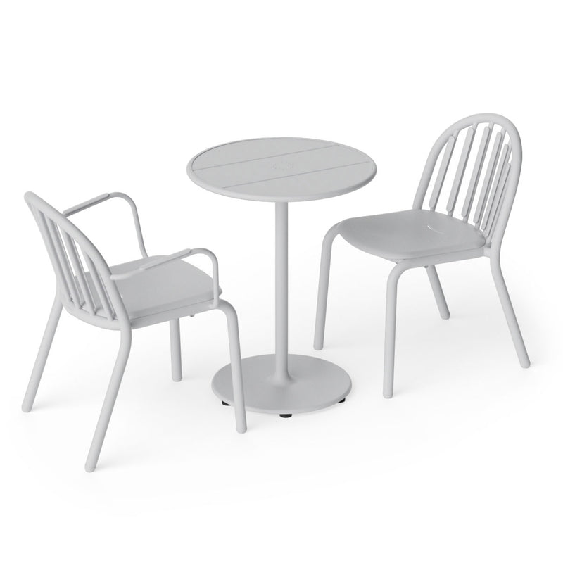 Fatboy - Fred's Outdoor Tisch Ø 60 cm + Stuhl (2er Set)