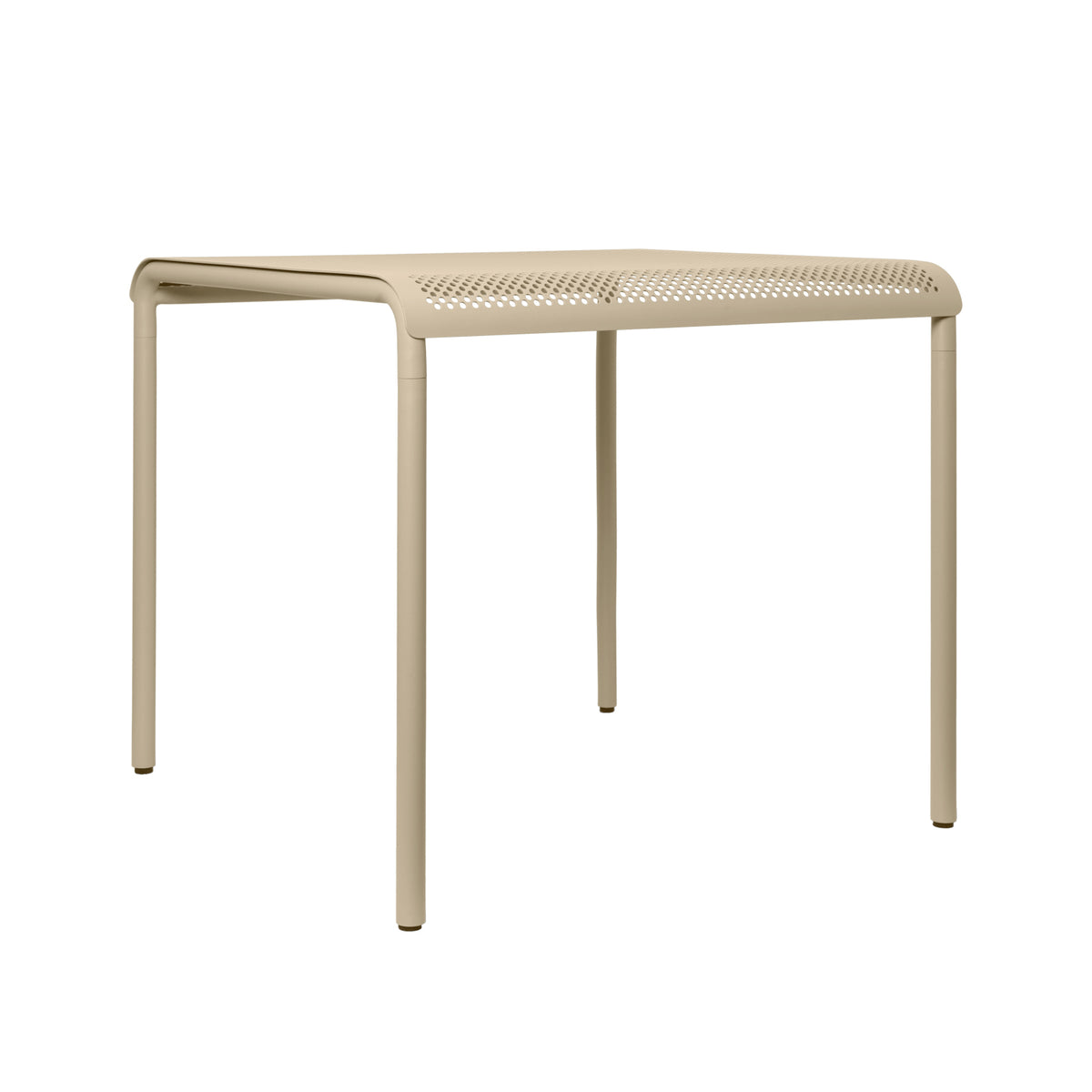 Ferm Living - Dapple Gartenesstisch | 80 x 80 cm / cashmere