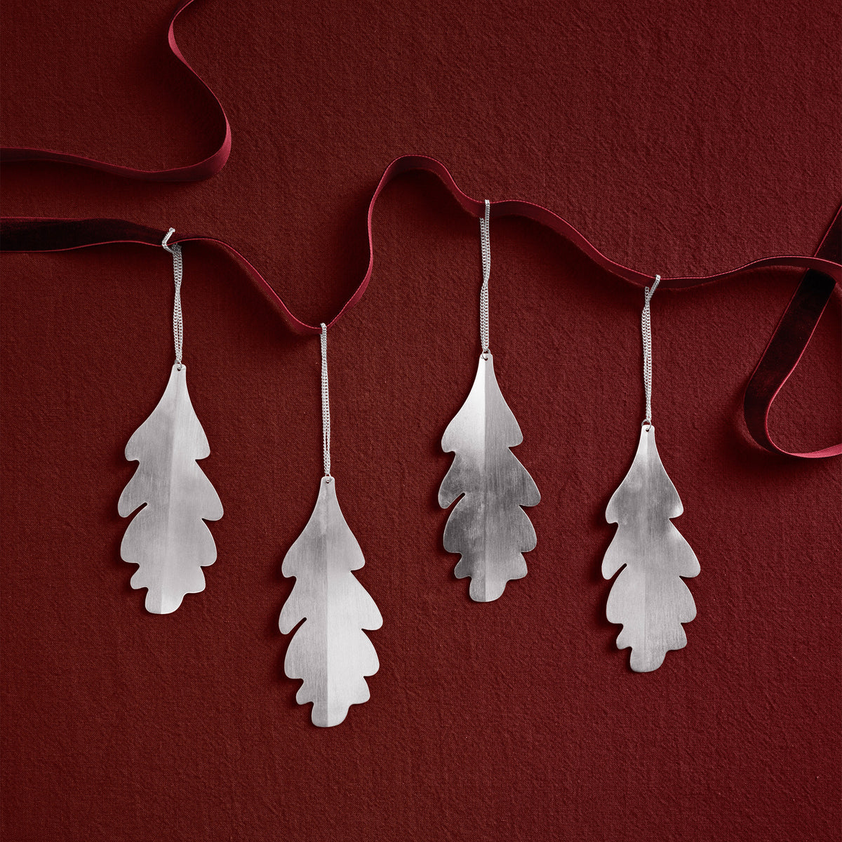 Ferm Living - Oak Leaf Ornament (4er-Set) | 
