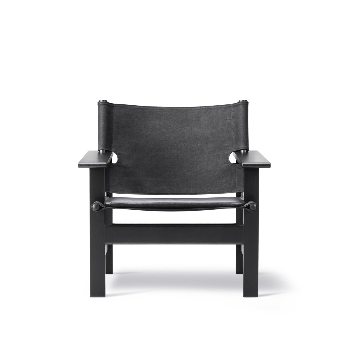 Fredericia - The Canvas Sessel | Eiche schwarz