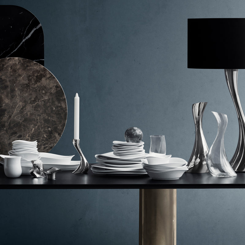 Georg Jensen - Cobra Bodenkerzenleuchter