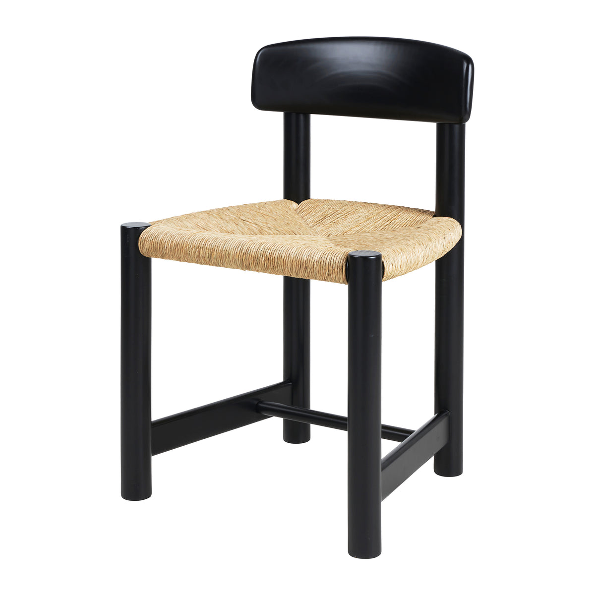 Gubi - Daumiller Stuhl | schwarz-braun