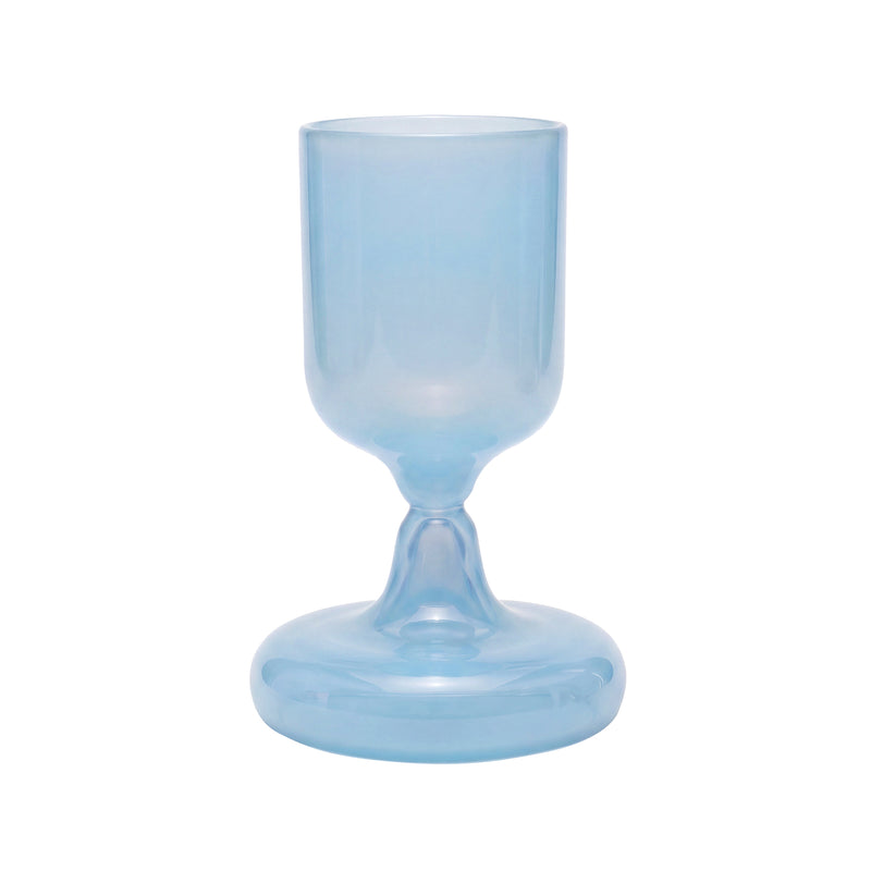 Gustaf Westman - Chunky Bierglas | light blue