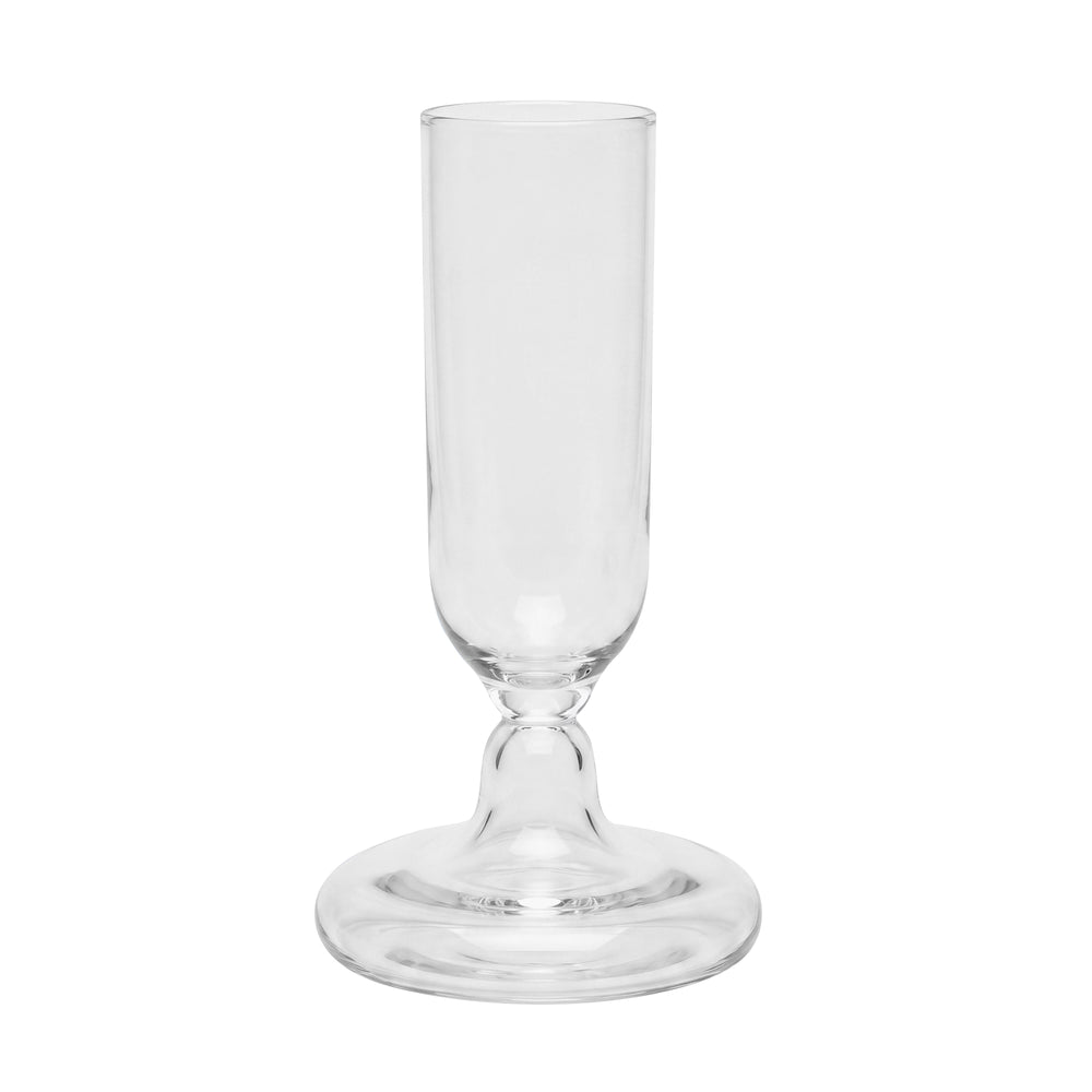 Gustaf Westman - Chunky Champagnerglas | transparent