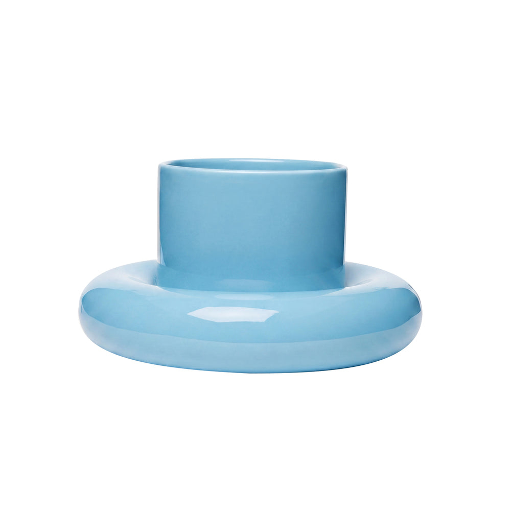 Gustaf Westman - Chunky Flower Pot | light blue