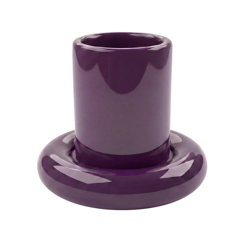 Gustaf Westman - Chunky Kerzenhalte Pillar | L / purple