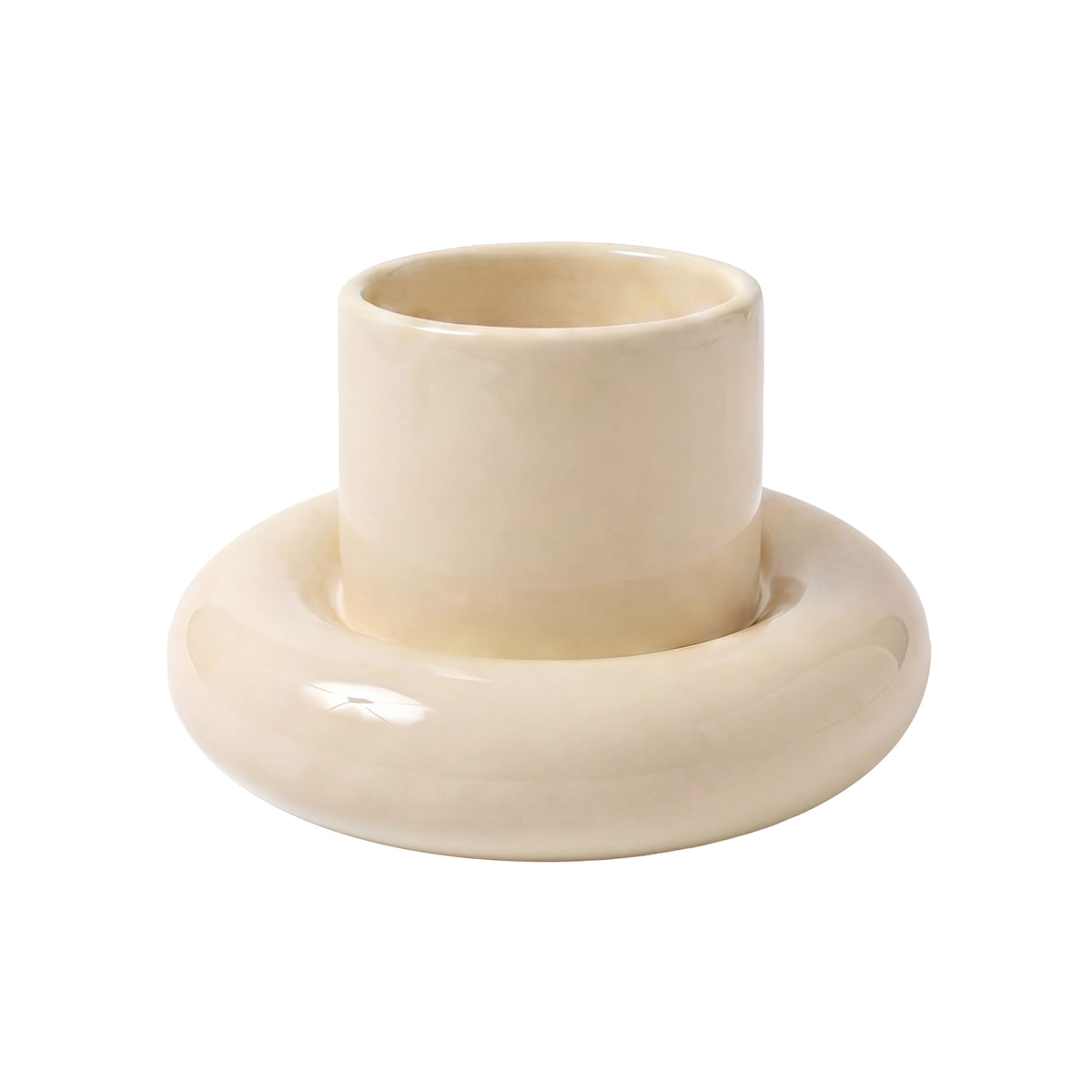 Gustaf Westman - Chunky Kerzenhalte Pillar | M / cream
