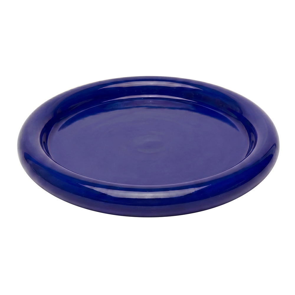 Gustaf Westman - Chunky Serving Plate | cobalt blue