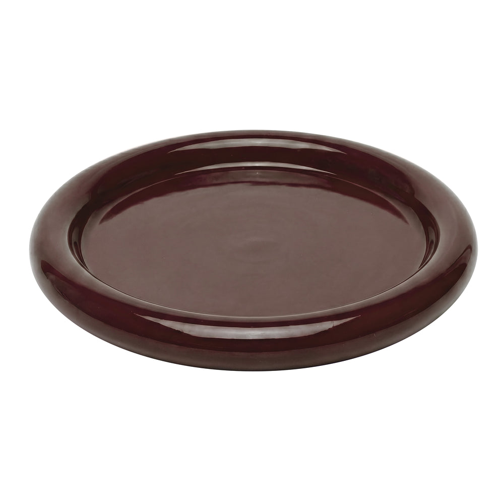 Gustaf Westman - Chunky Serving Plate | dark brown