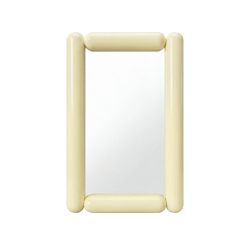 Gustaf Westman - Chunky Spiegel Mini | pale yellow