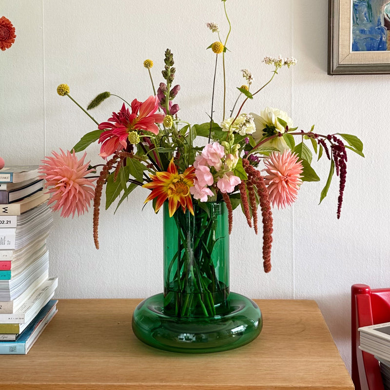 Gustaf Westman - Chunky Vase | transparent green