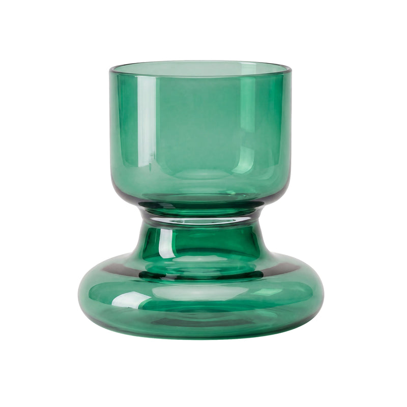 Gustaf Westman - Chunky Wasserglas | transparent green