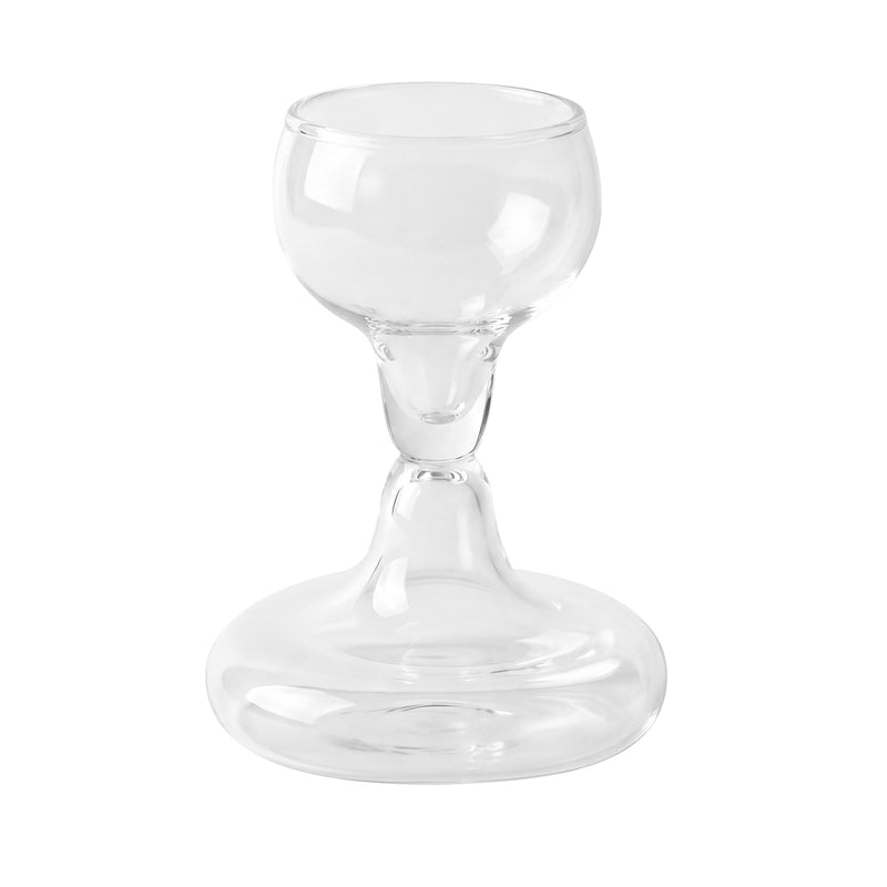 Gustaf Westman - Chunky Weinglas | transparent