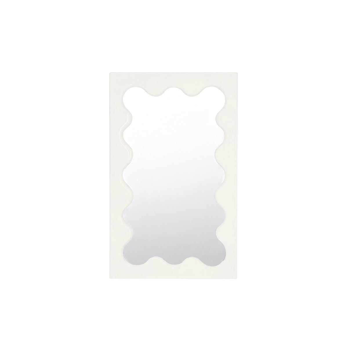 Gustaf Westman - Curvy Spiegel Micro | cream