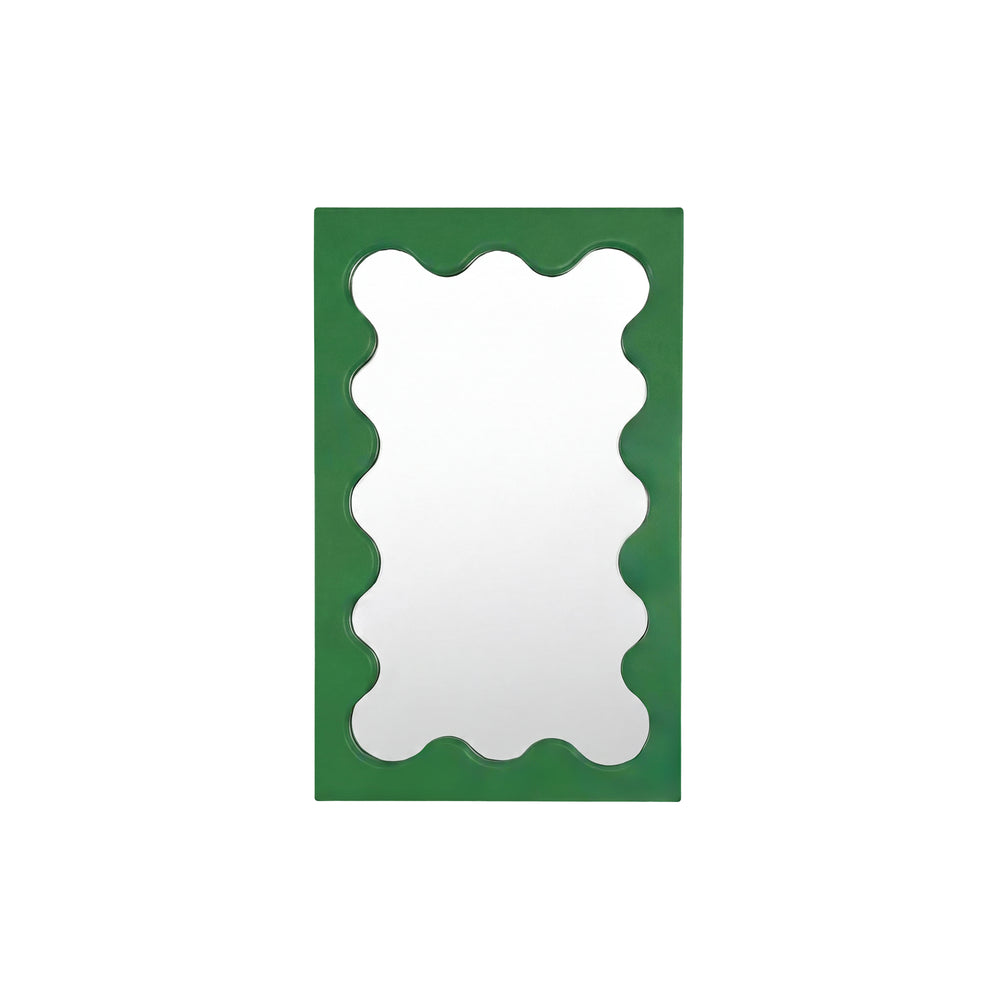Gustaf Westman - Curvy Spiegel Micro | dark green