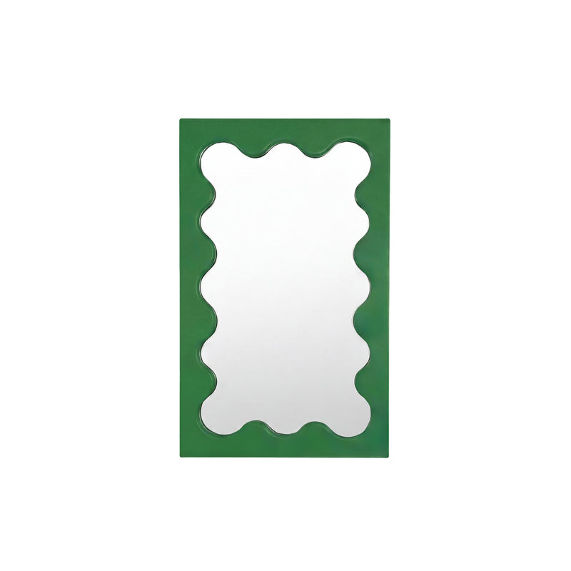 Gustaf Westman - Curvy Spiegel Micro | dark green