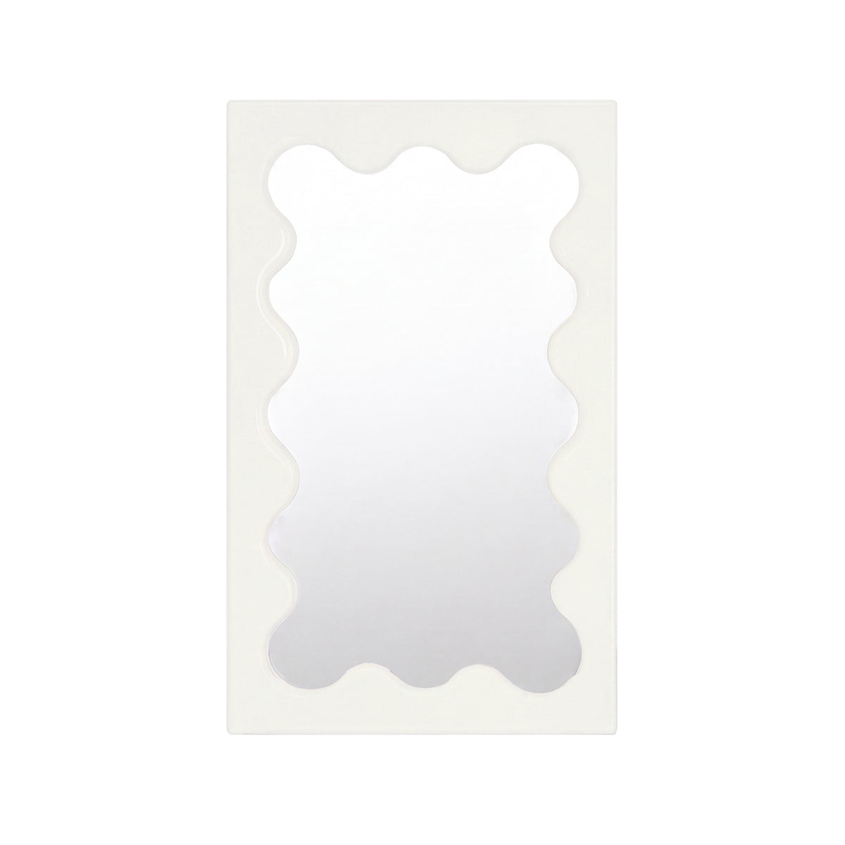 Gustaf Westman - Curvy Spiegel Mini | cream