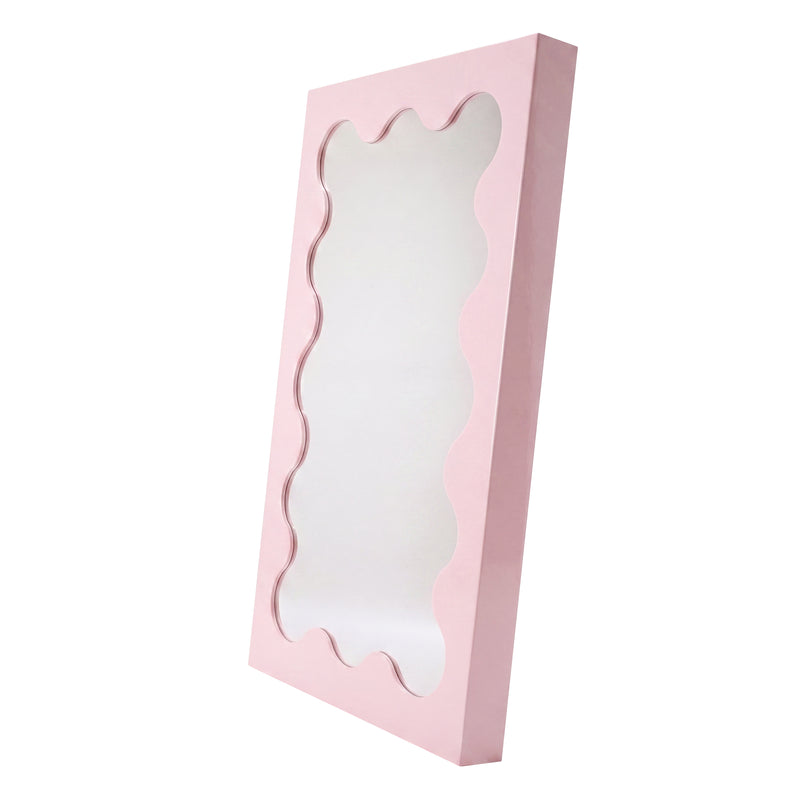 Gustaf Westman - Curvy Spiegel | pink