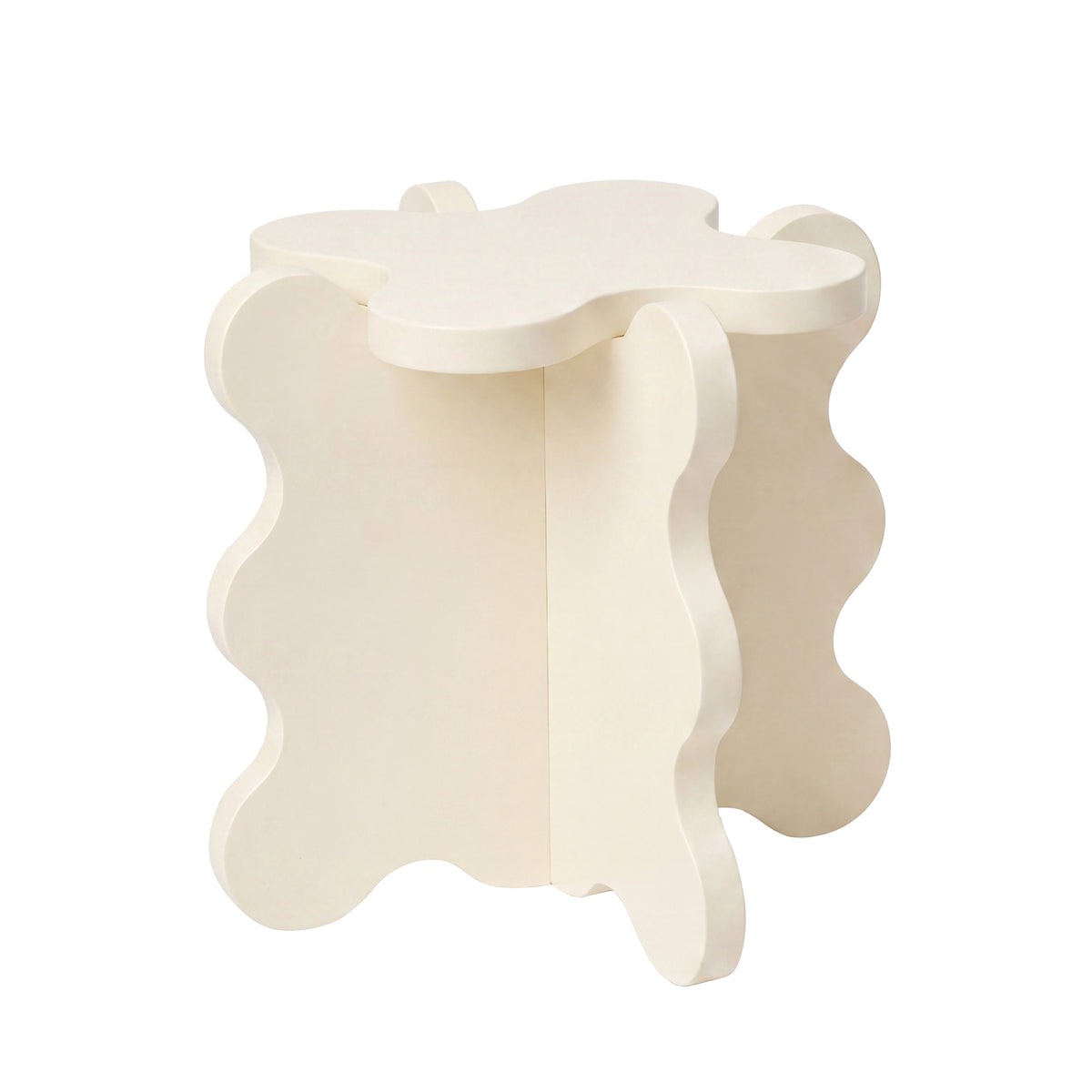 Gustaf Westman - Curvy Tisch Mini | cream