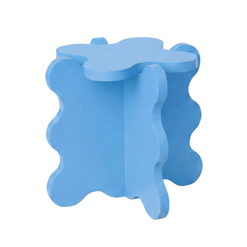 Gustaf Westman - Curvy Tisch Mini | light blue