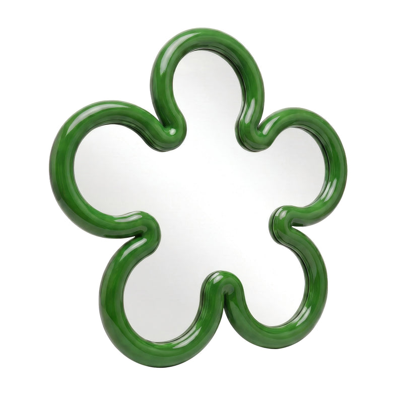 Gustaf Westman - Flower Spiegel Mini | dark green