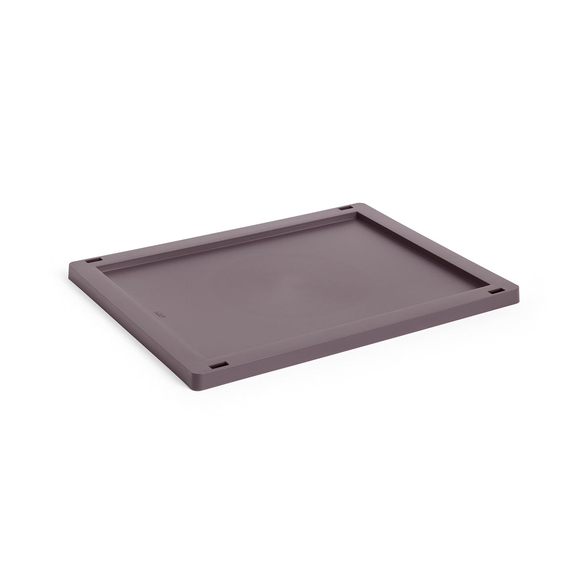 HAY - Kunststoffdeckel für Colour Crate | M / bordeaux