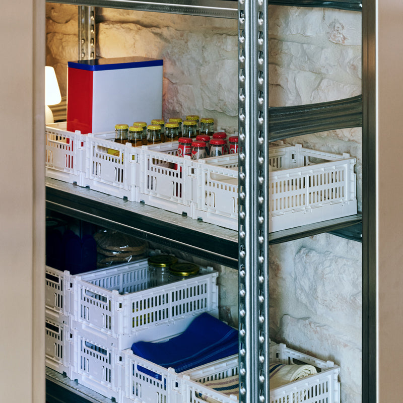 HAY - Colour Crate Korb S recycled | off white