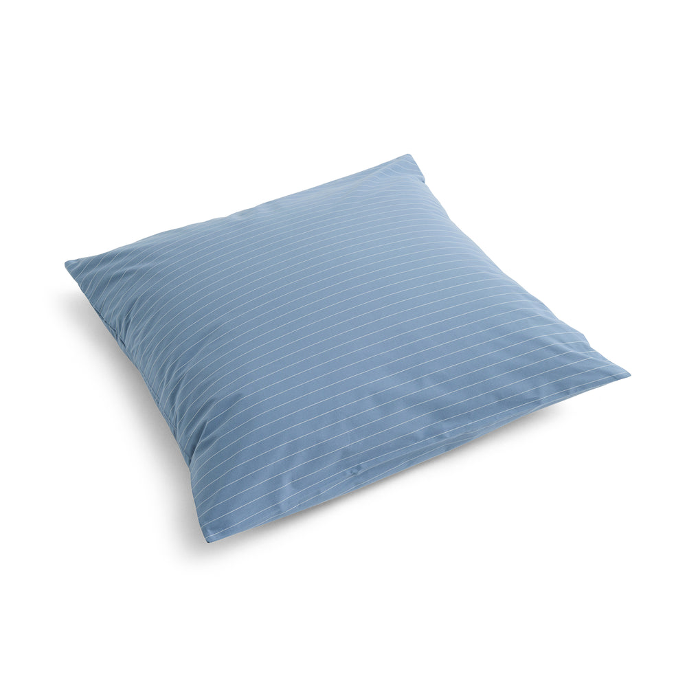 HAY - Fineline Kopfkissenbezug | 80 x 80 cm / blue, 70 x 50 cm / blau