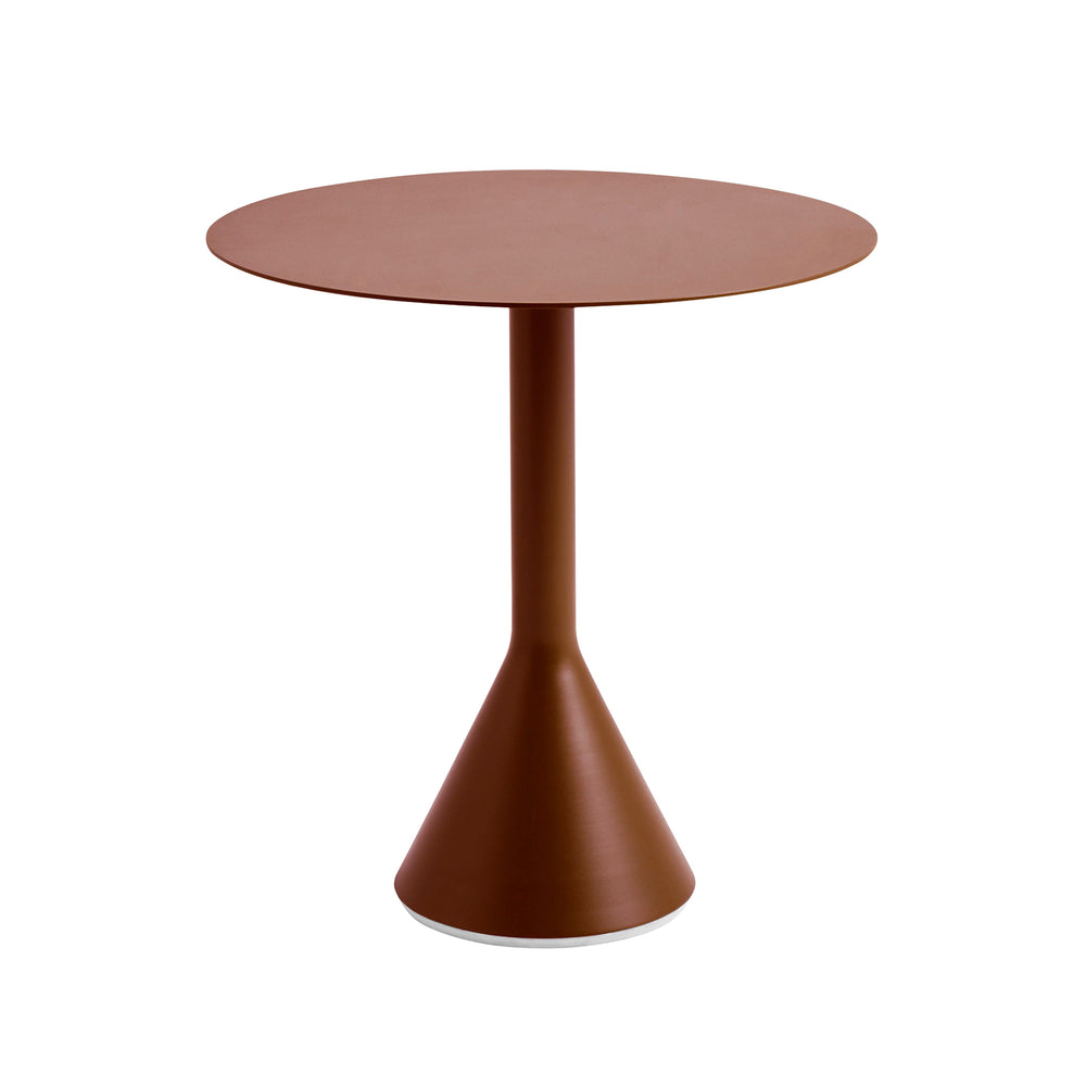 HAY - Palissade Cone Stehtisch | 70 x 74 cm / eisenrot