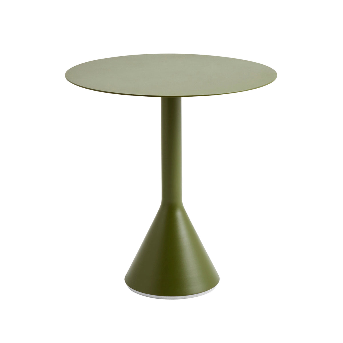 HAY - Palissade Cone Stehtisch | 70 x 74 cm / olivgrün
