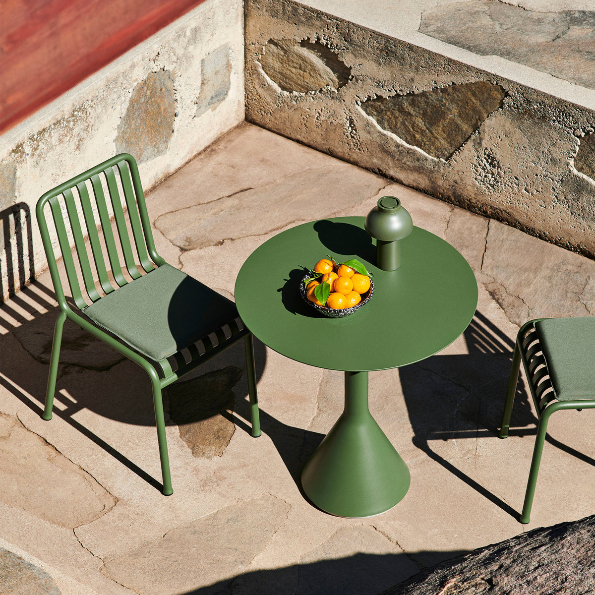 HAY - Palissade Seat Cushion für Stuhl und Armlehnenstuhl | olive