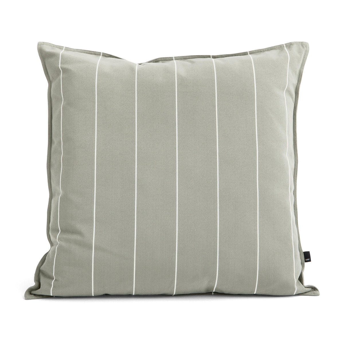 HAY - Terrazza Outdoor Kissen | 60 x 60 cm / grey narrow stripe