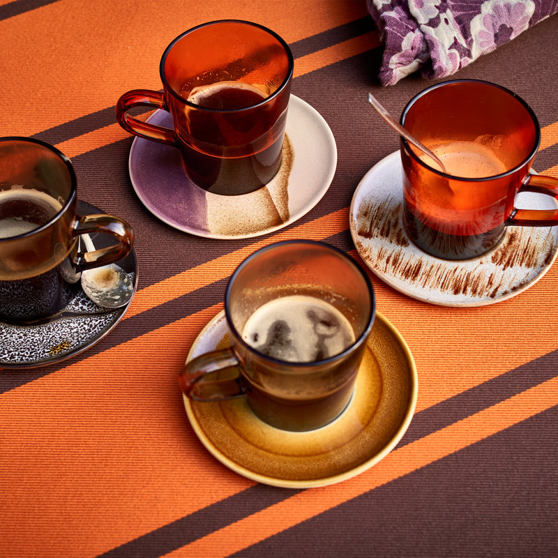 HKliving - 70's Big Sur Untertassen