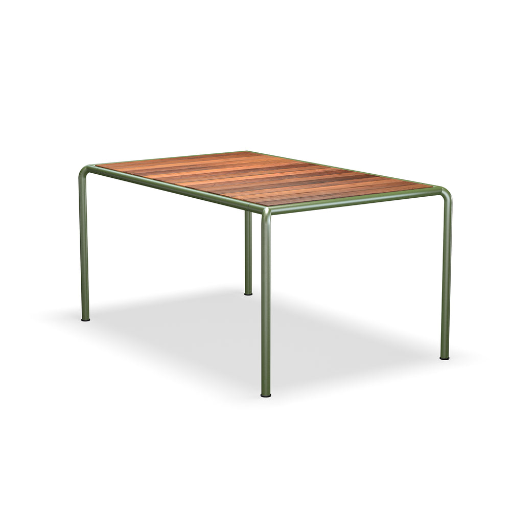 HOUE - AVANTI Outdoor Esstisch | Esche / 153 x 98 cm / olivgrün